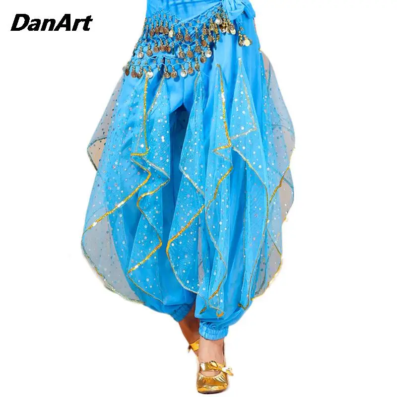 Женские костюмы для индийского танца юбка живота брюки выступлений вращающиеся