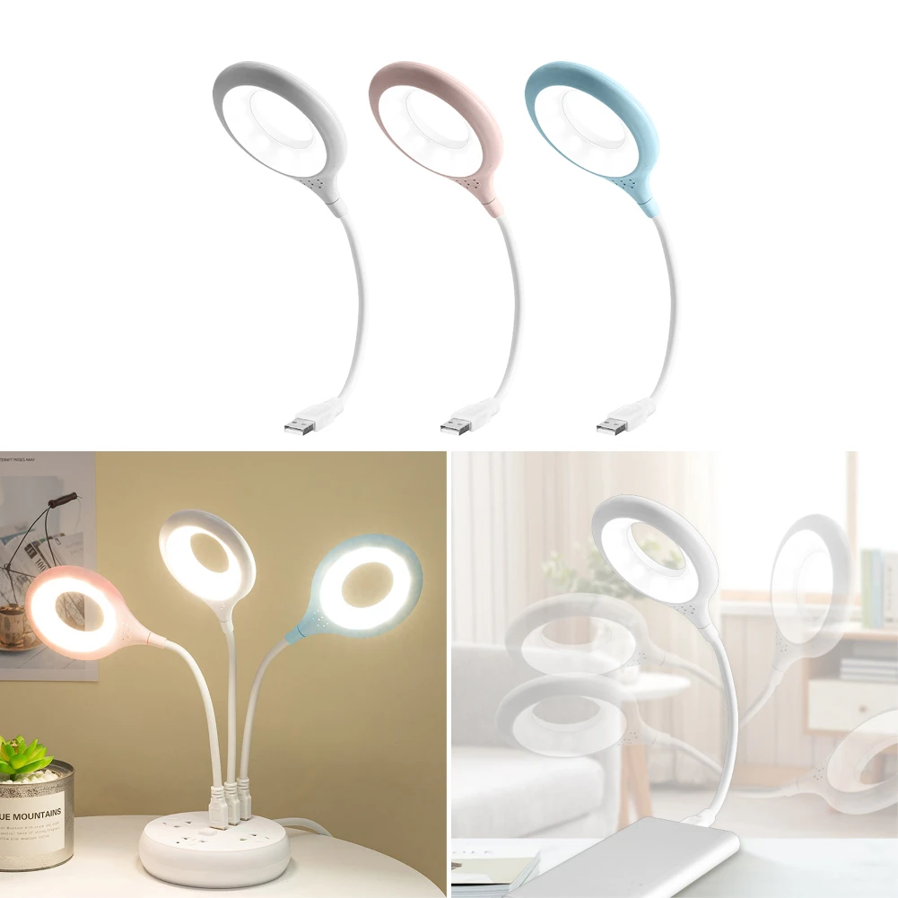 Портативный Гибкий светодиодный светильник для чтения usb led лампа компьютера