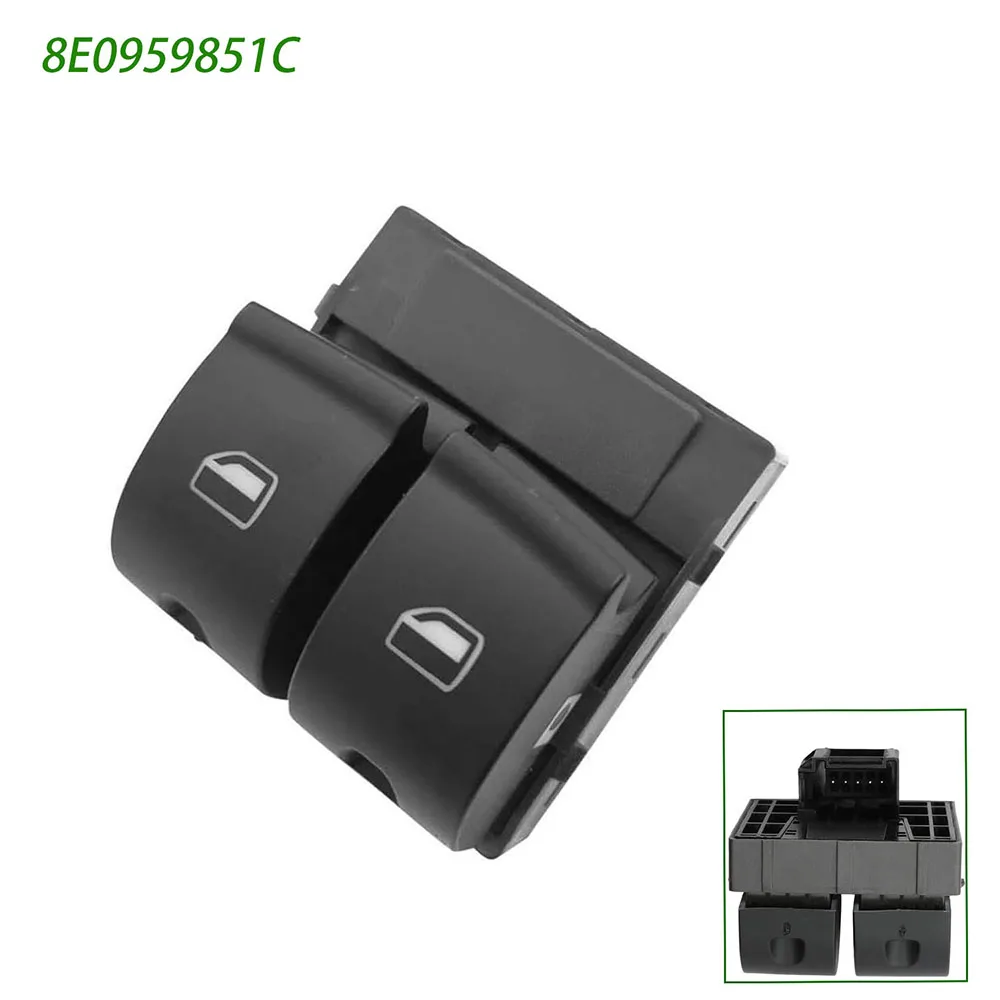 

Для Audi A4 S4 2005-2008 R8 2007-2012 TT 2011-2014 RS4 2006-2008 главный переключатель стеклоподъемника, кнопка автозапчастей 8E 0959851 C