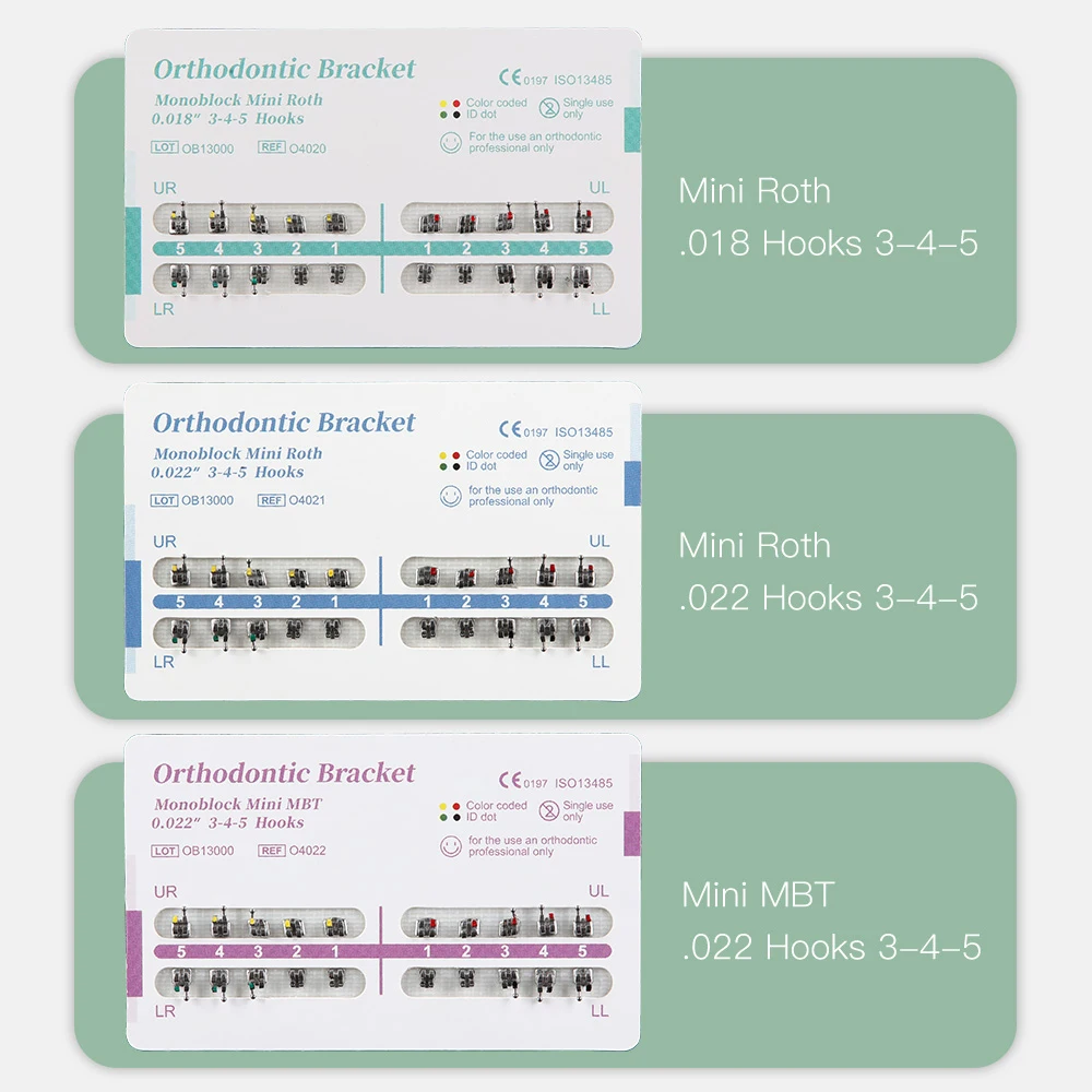 Рисунок 6 - 10 наборов, металлические Ортодонтические