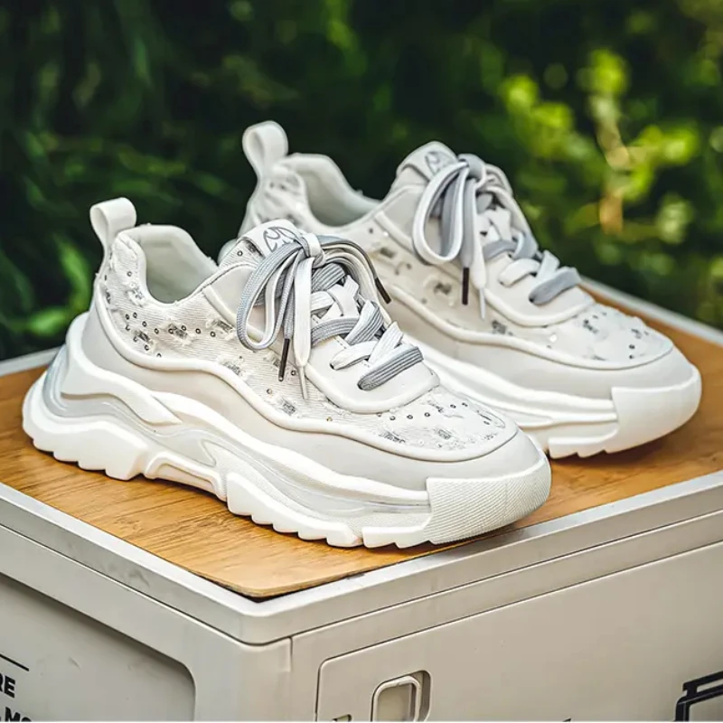 Повседневная Спортивная обувь для мужчин удобные нескользящие кроссовки в