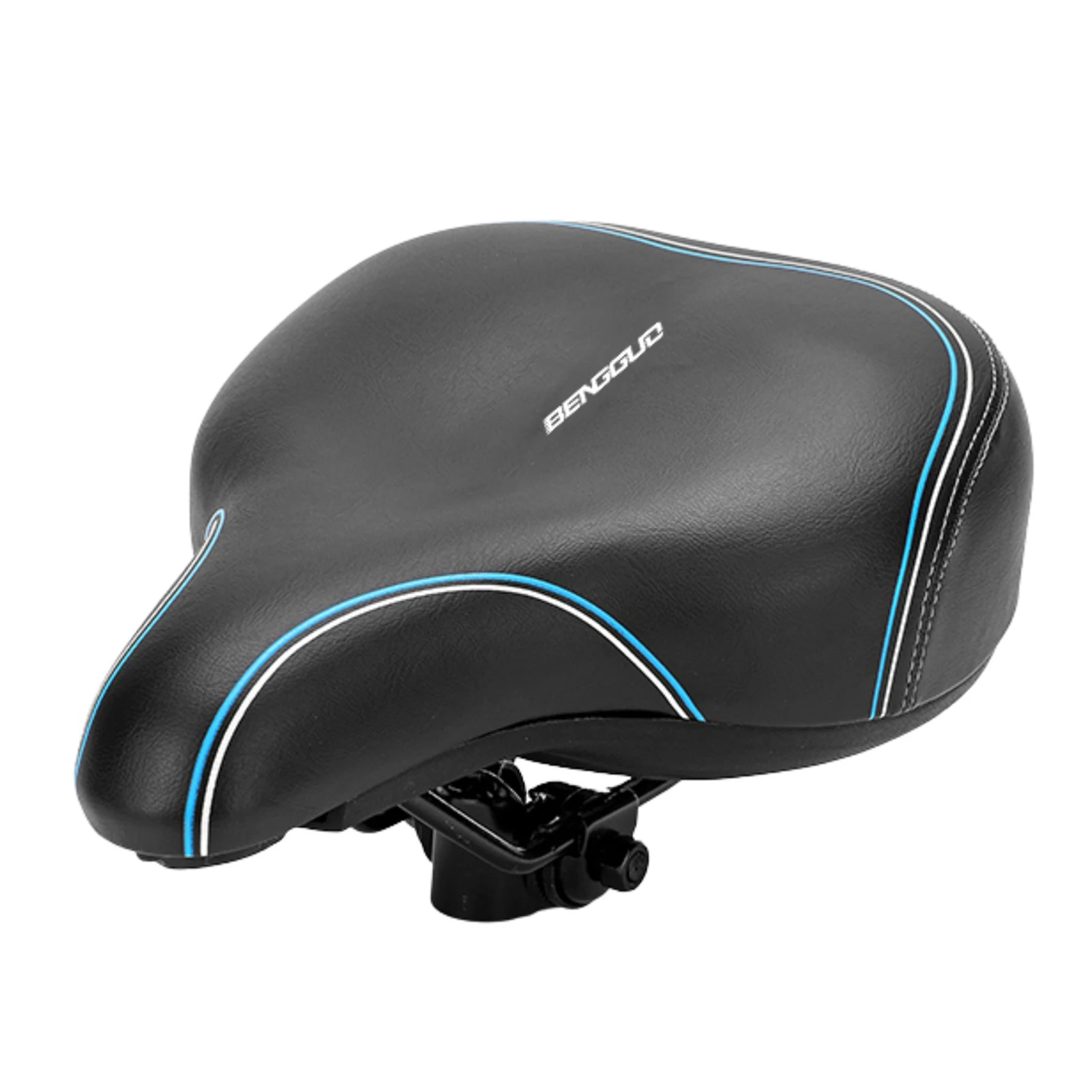 

Widened Bike Storage Saddle Waterproof Bicycle Cushion With Ergonomic Zone Concept Replacement Non-Slip Bike Cushion For Adult