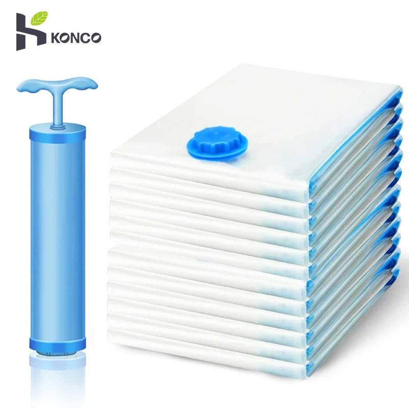 Вакуумный мешок для хранения одежды многоразовый органайзер | Дом и сад