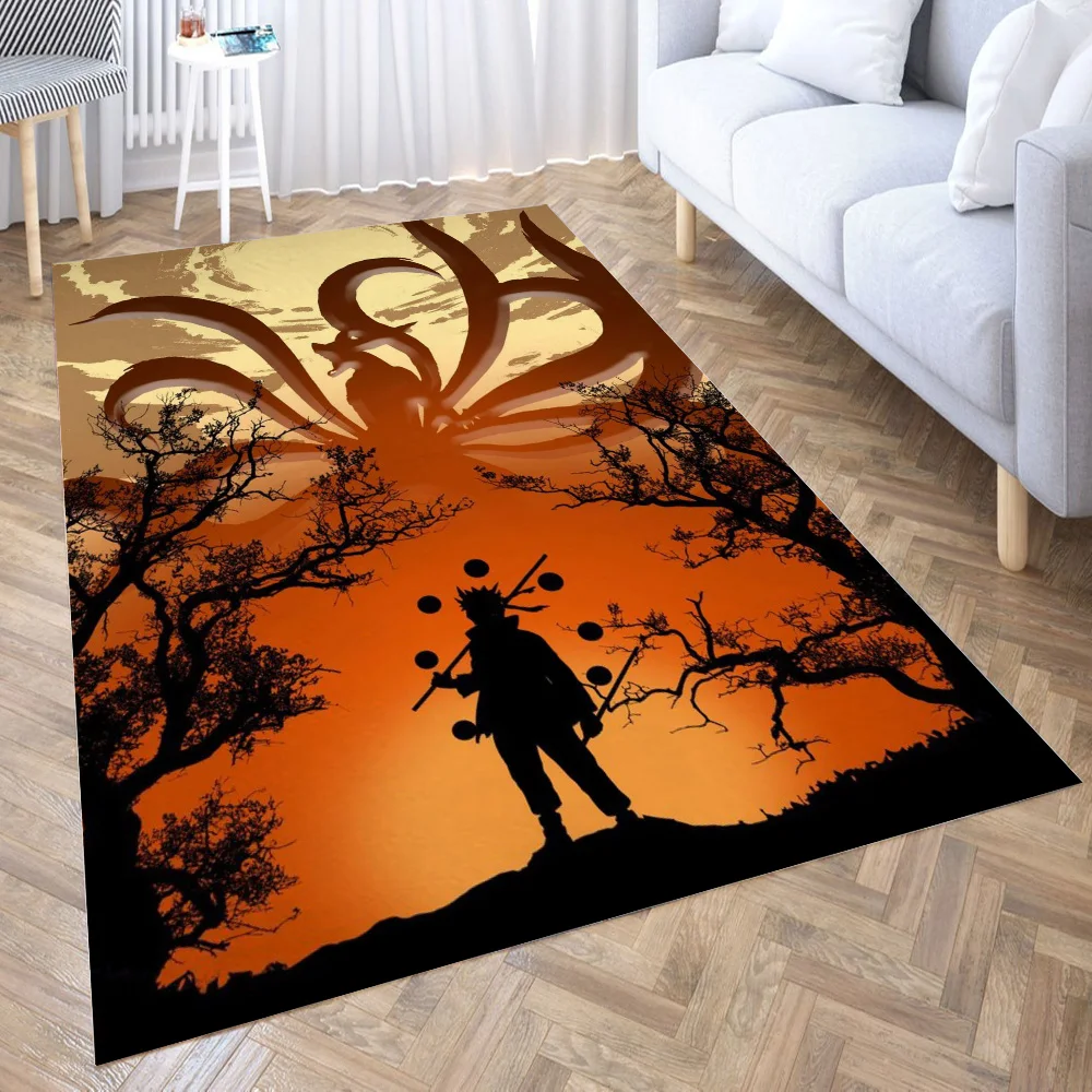 

Narut Kurama Area Rug for Living Room Floor Mat Carpet for Bedroom Bedside Entrance Doormat Anti-slip Home Decor