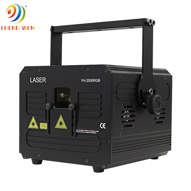 

1w 2w 3w 4W RGB animation laser light full color 3D disco laser show projector with SD card ILDA DMX stage lighting