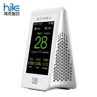 hike desktop air quality monitor detect pm2 5 co2 temperature humidity hcho tvoc with wifi