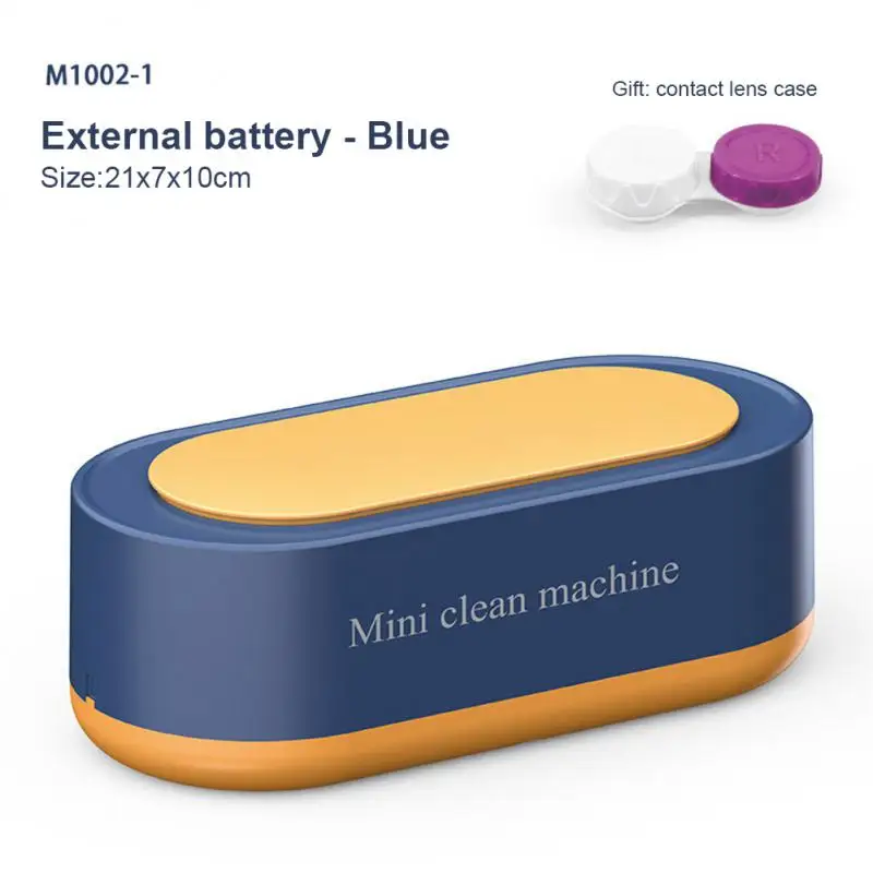 

Аппарат для ультразвуковой очистки ювелирных изделий, Вибрационный очиститель очков, высокочастотная ультразвуковая Очистительная Машина, 1 шт. для дома