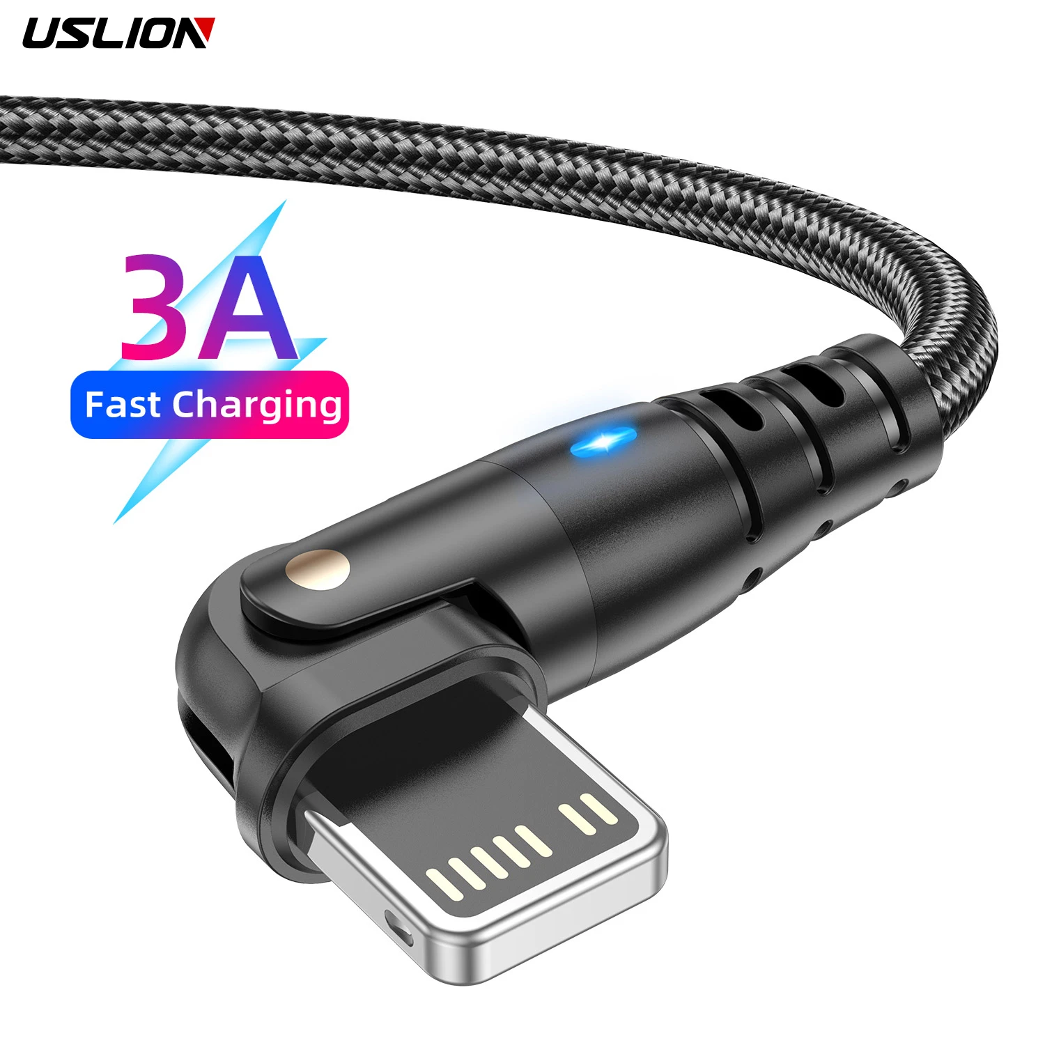 USLION USB-кабель типа C для быстрой зарядки