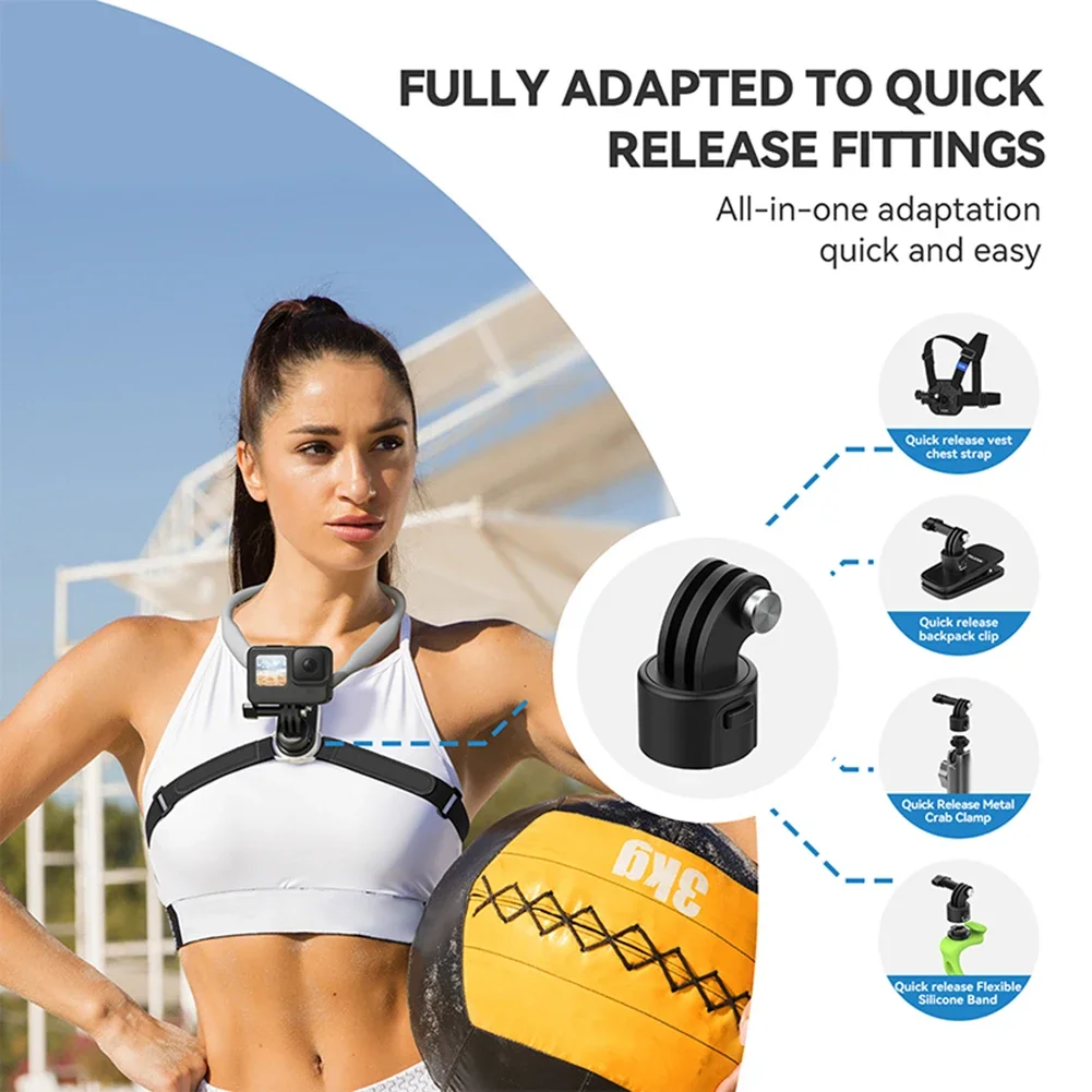 Крепление Для Экшн-камеры В Стиле Ожерелья DJI OSMO Pocket 3 Insta360 GO 2 GoPro — Регулируемый