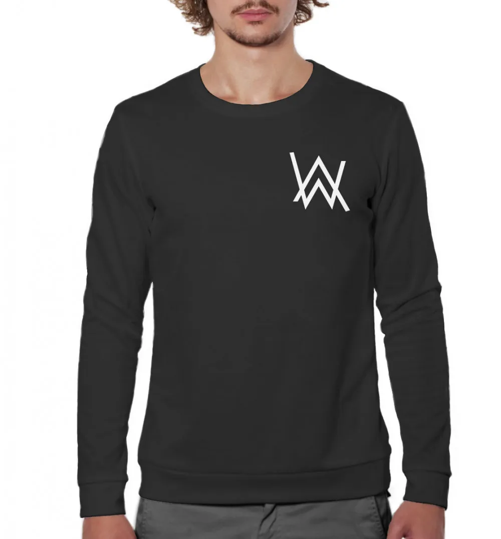 Мужской свитшот c 3D принтом Alan Walker |