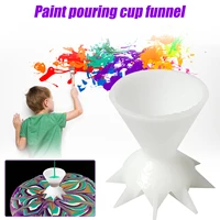 paint pouring split cup for acrylic painting pouring mini 7 leg funnel split cup reusable easy to use fping