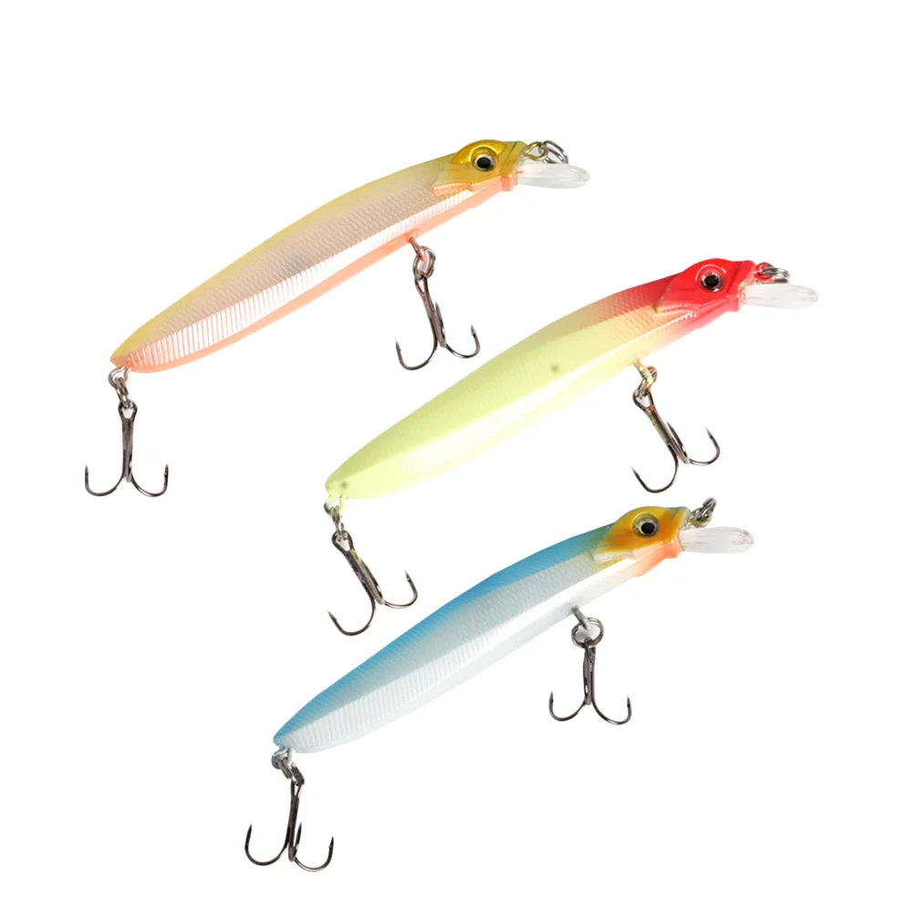 

3 Pcs Fishing Accessories Fish Shape Lures Fishing Baits Fish Lures 10cm Baits