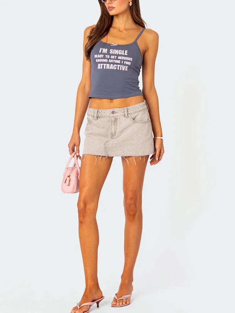 Майка женская с принтом без рукавов пикантный желтый винтажный крутой корсет в