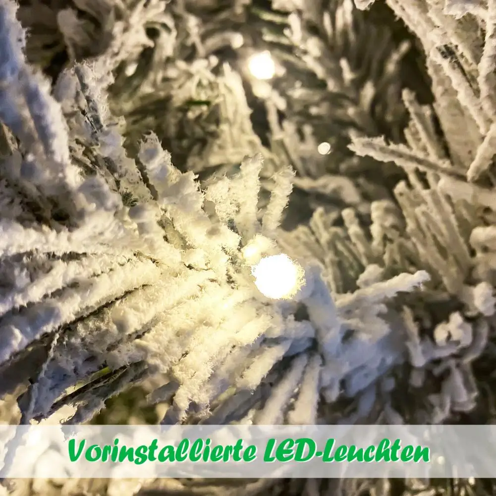 

Eco-friendly Premium Glowing Christmas Tree Decor PVC Christmas Tree Decor 8 Lighting Modes for Home