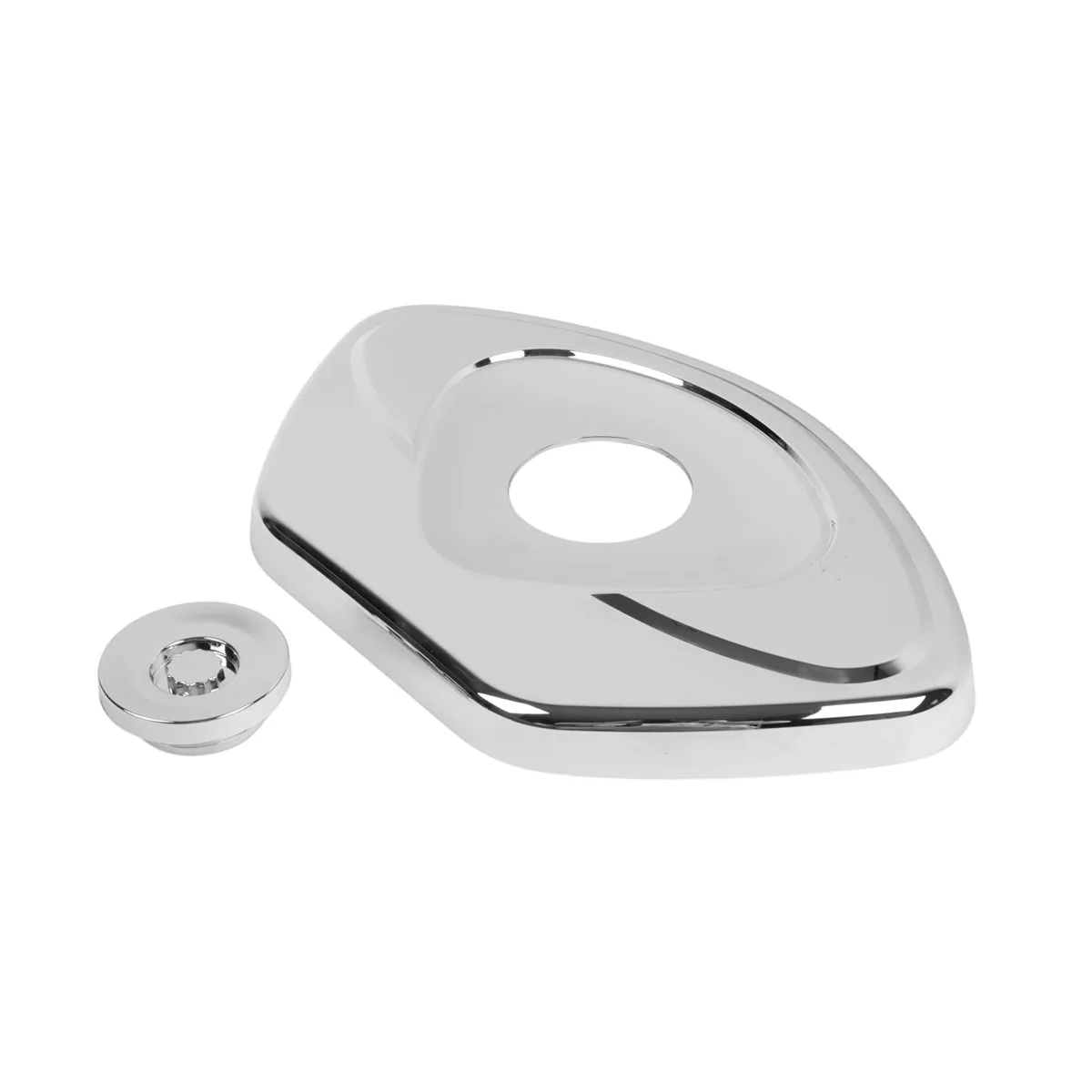 Фото Хромированный чехол для цепи ГРМ для Goldwing Honda GL1800 2001-2017 F6B 2013-2017 Valkyrie 2014-2016, аксессуары для мотоциклов на заказ №2