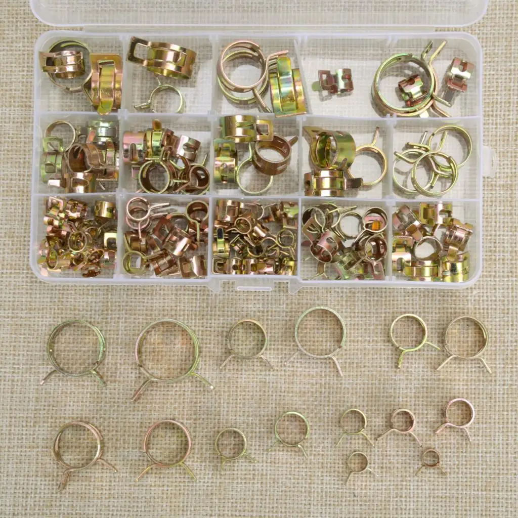 

1 комплект, пружинный зажим для шланга, 6-22 мм