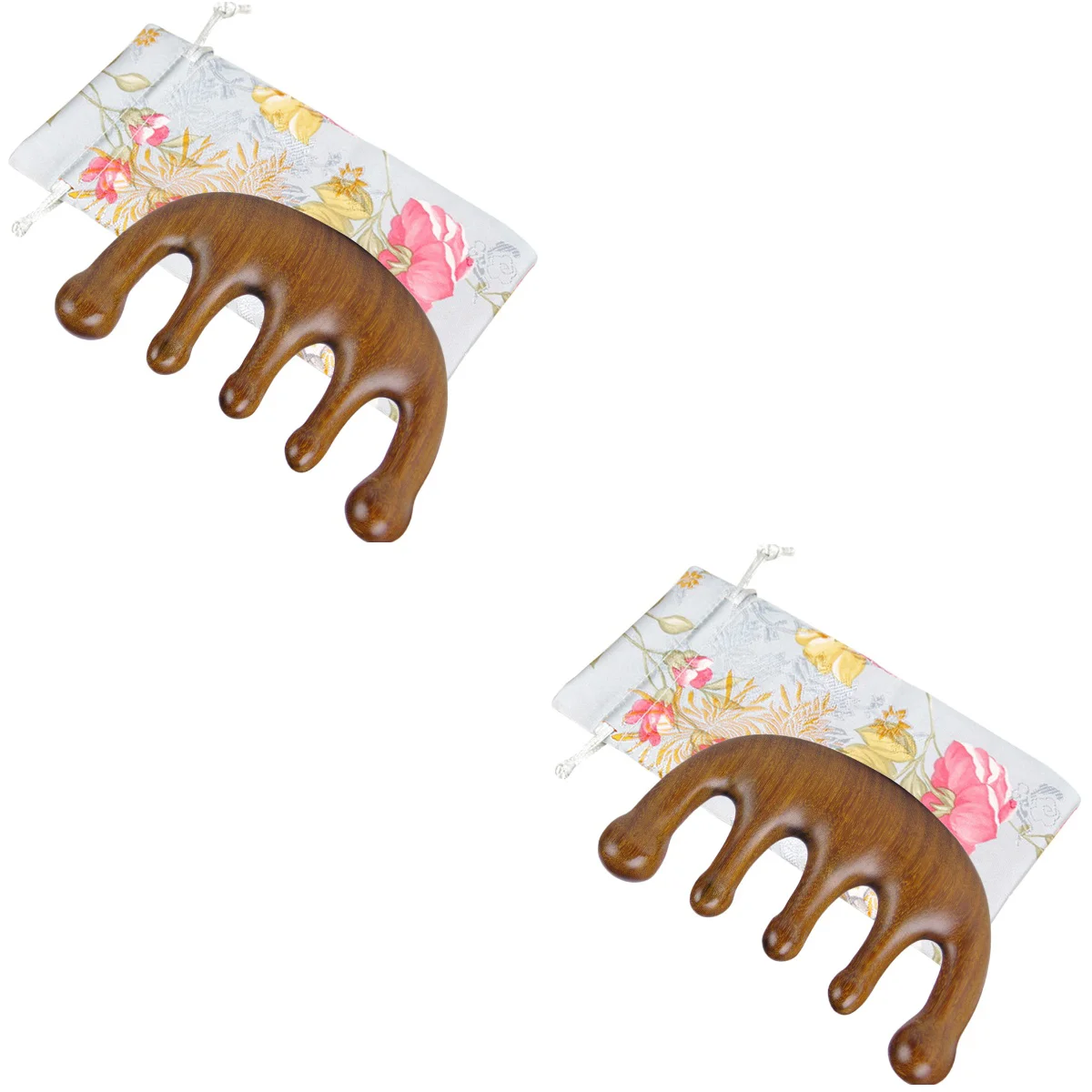 

2pcs Comb Wide Comb Natural Scalp Comb Sandalwood Hair Comb
