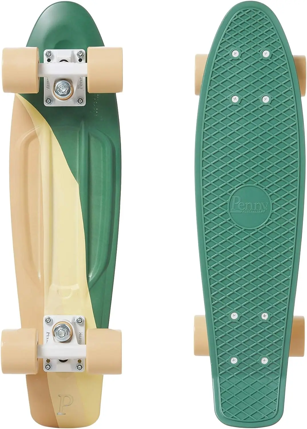 

22 Inch Swirl Penny Board, The Original Plastic Skateboard Fingerboard Longboard wheels Roller skates accessories Grip tape Skat