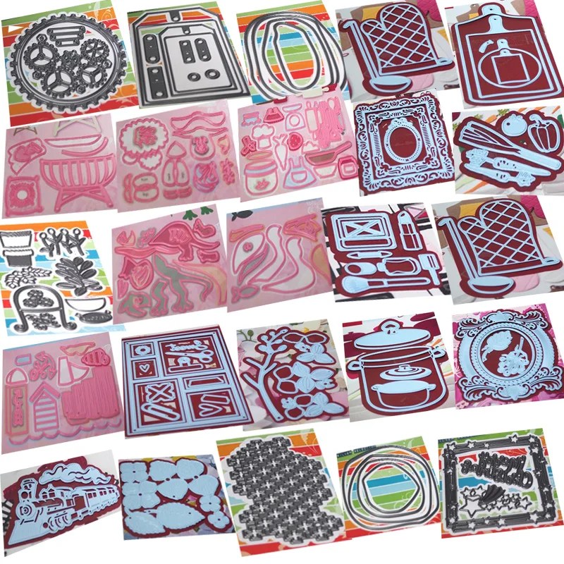 

2022 Slim Flip and Frame Metal Cutting Dies for DIY Paper Card Embossing Decorative Photo Album Scrapbook Craft