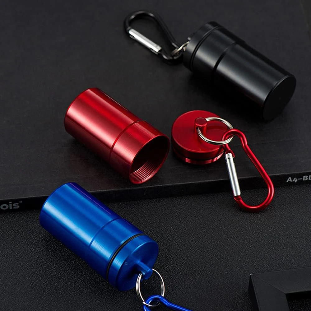 

Portable Ash Tray Detachable Ashtray Holder with Lid Key Chain Ashtray Windproof for Outdoor Travel, Home Use