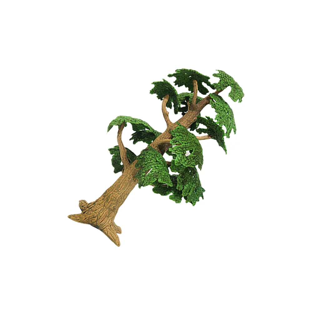 

Tree Model Tiny Pine Tree Cypress Tree Figurine Photo Prop Layout Rainforest Train Scenery Decor for Children Kids Large