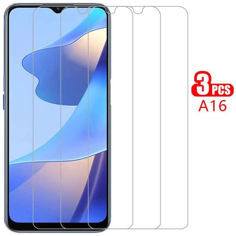 

protective tempered glass for oppo a16 screen protector on oppoa16 a 16 16a 6.52 safety film opp opo op appo oppa16 opoa16 9h