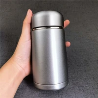 300 ml small thermos flask water stainless steel hot tea food children filter beaker vacuum cup school students