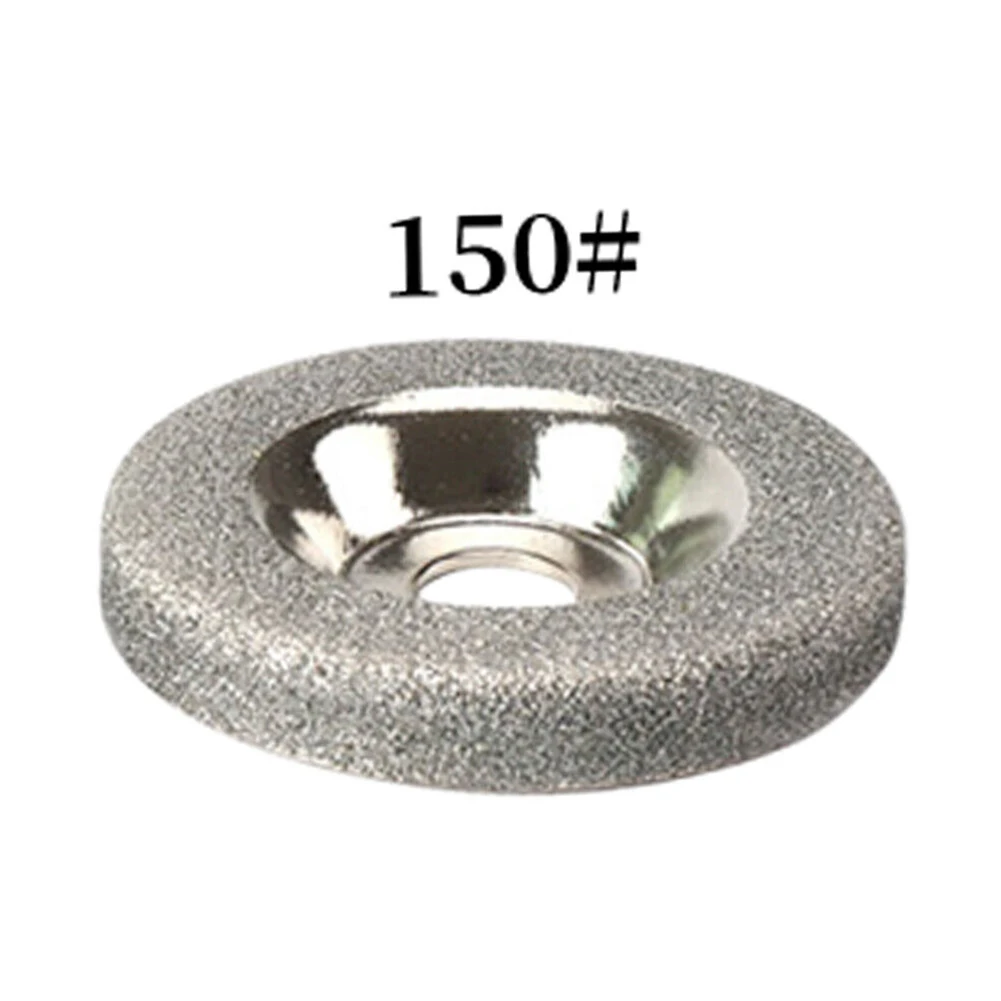 Алмазный шлифовальный круг 2 дюйма 150 #180 #320 #10 мм дисковый с диском для диафрагмы