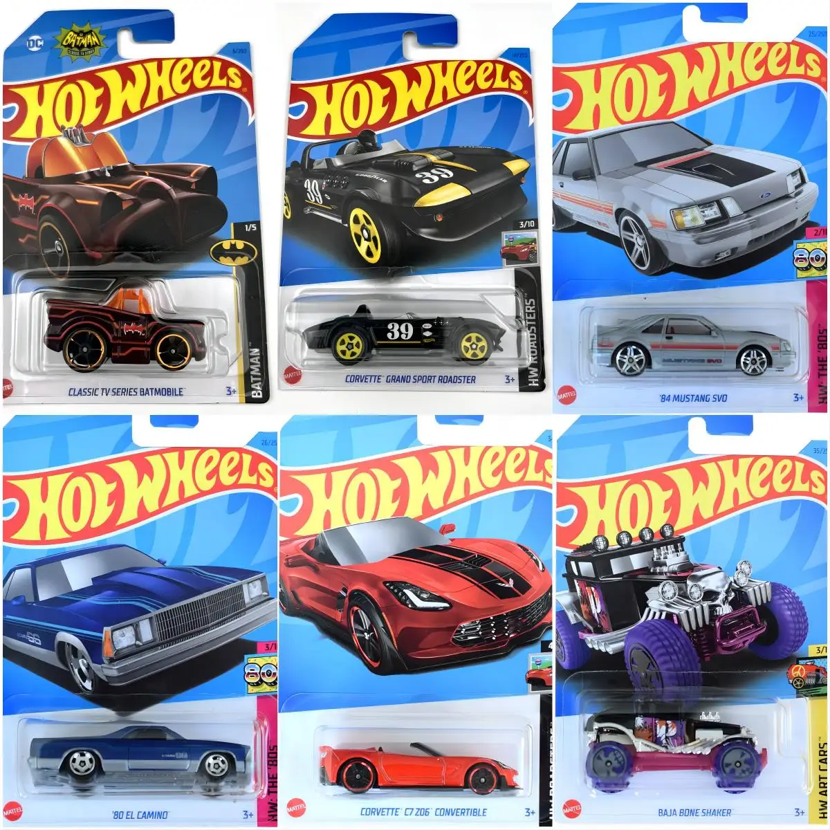 Dodge/ford Focus/batmobile/mazda Special Offer For Sale 1/64 Die-cast Model Car