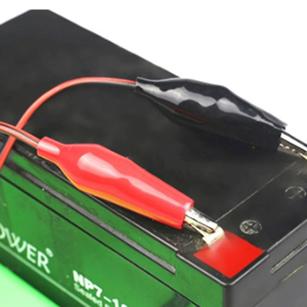 

Green Light Full Charger Constant Output 1m Cable Wire With Plastic Fitted Crocodile Clips