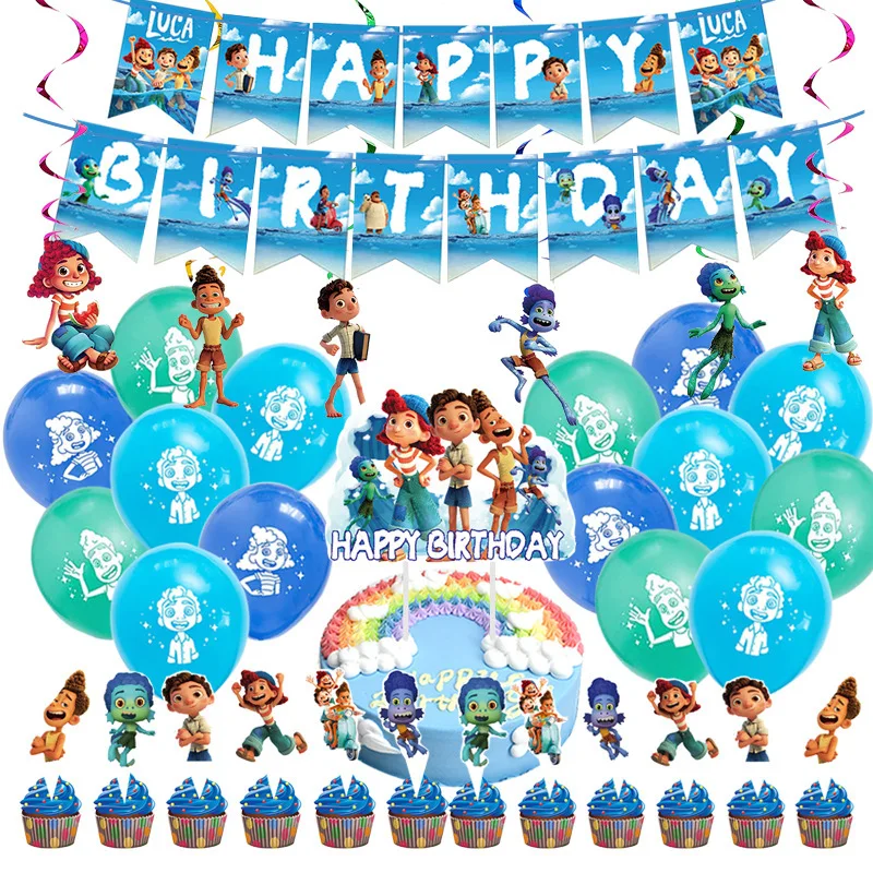 Набор летних латексных воздушных шаров из мультфильма День дружбы |