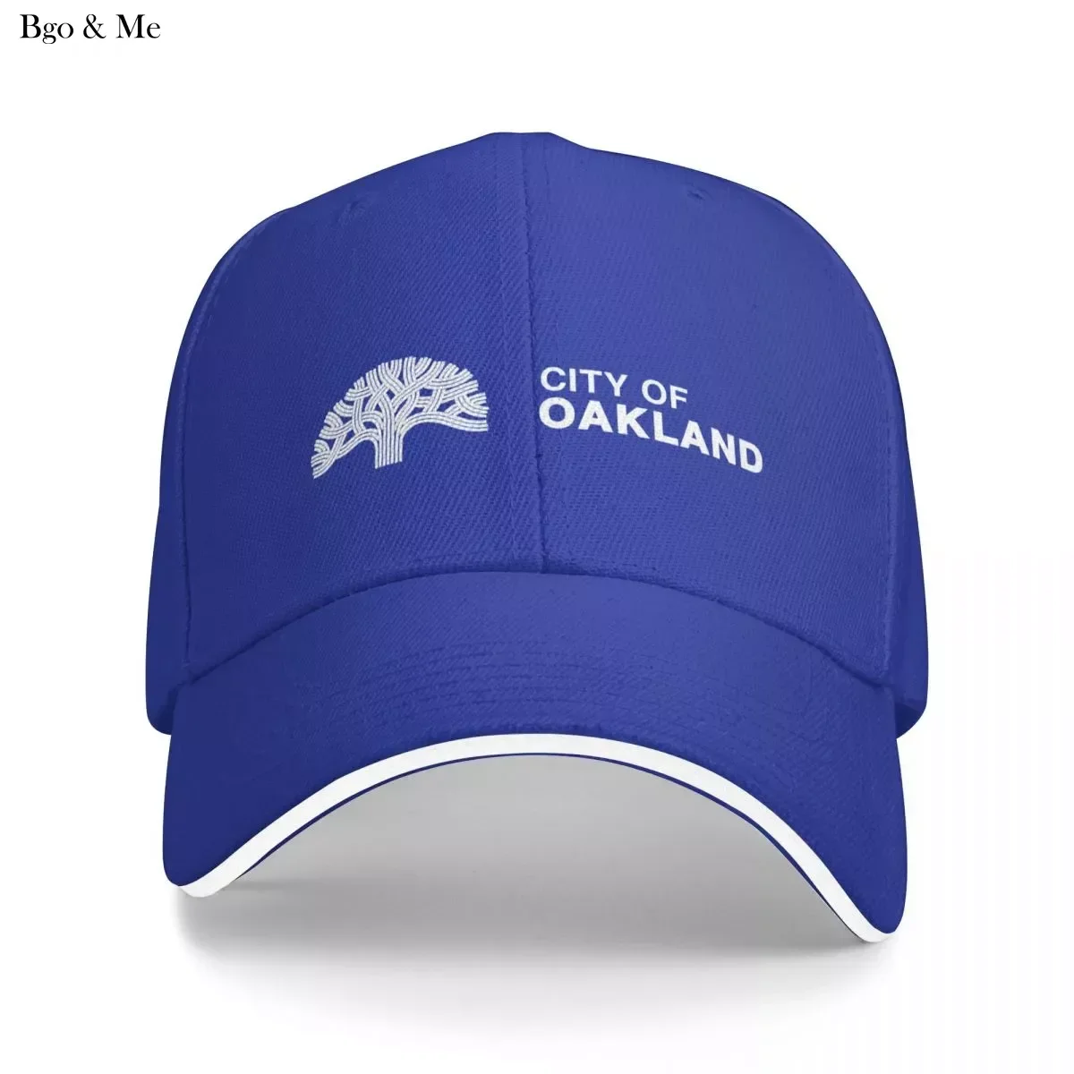 

Новинка 2023, официальный логотип города Окланд, Калифорния, белая бейсболка, Женская Бейсболка