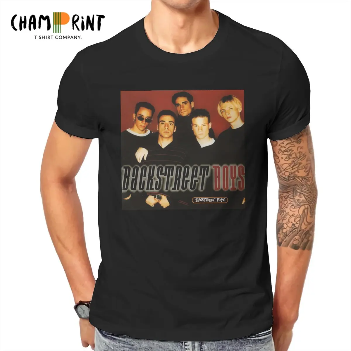 

Backstreet Boys T Shirts Men Pure Cotton Vintage T-Shirts O Neck 90s Vintage Music Tee Shirt Short Sleeve Clothes Graphic