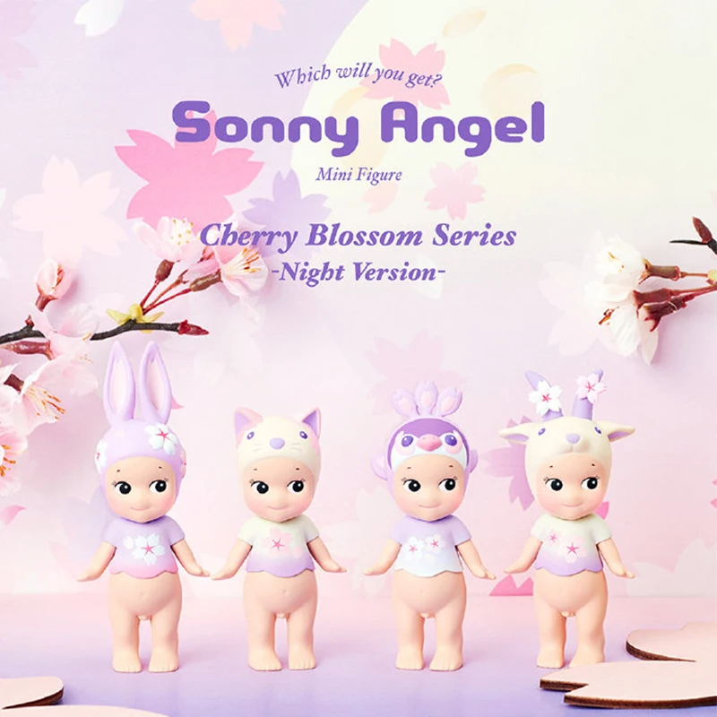 

Rabbit Goat Peacock Cat Sonny Angel Cherry Blossom Blind Random Box Trend Kid Doll Kawaii Toy