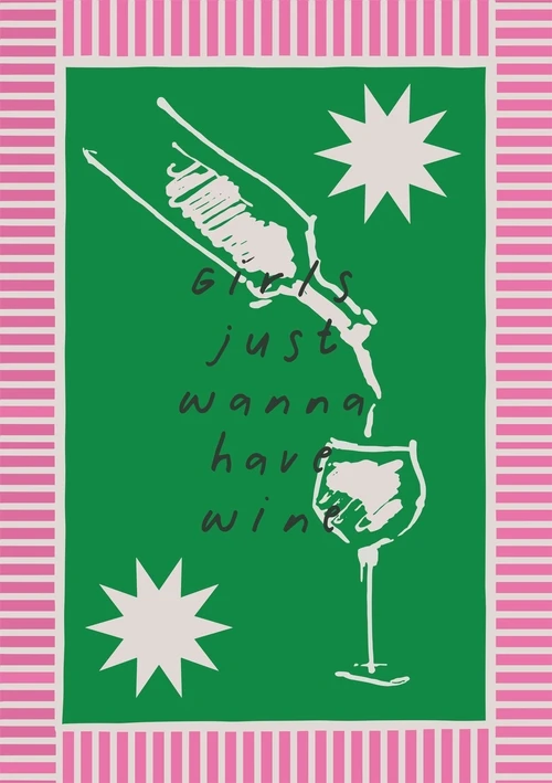 

Классический коктейльный постер на холсте