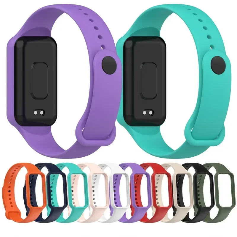 Силиконовый ремешок для смарт-часов Huami Amazfit Band 7