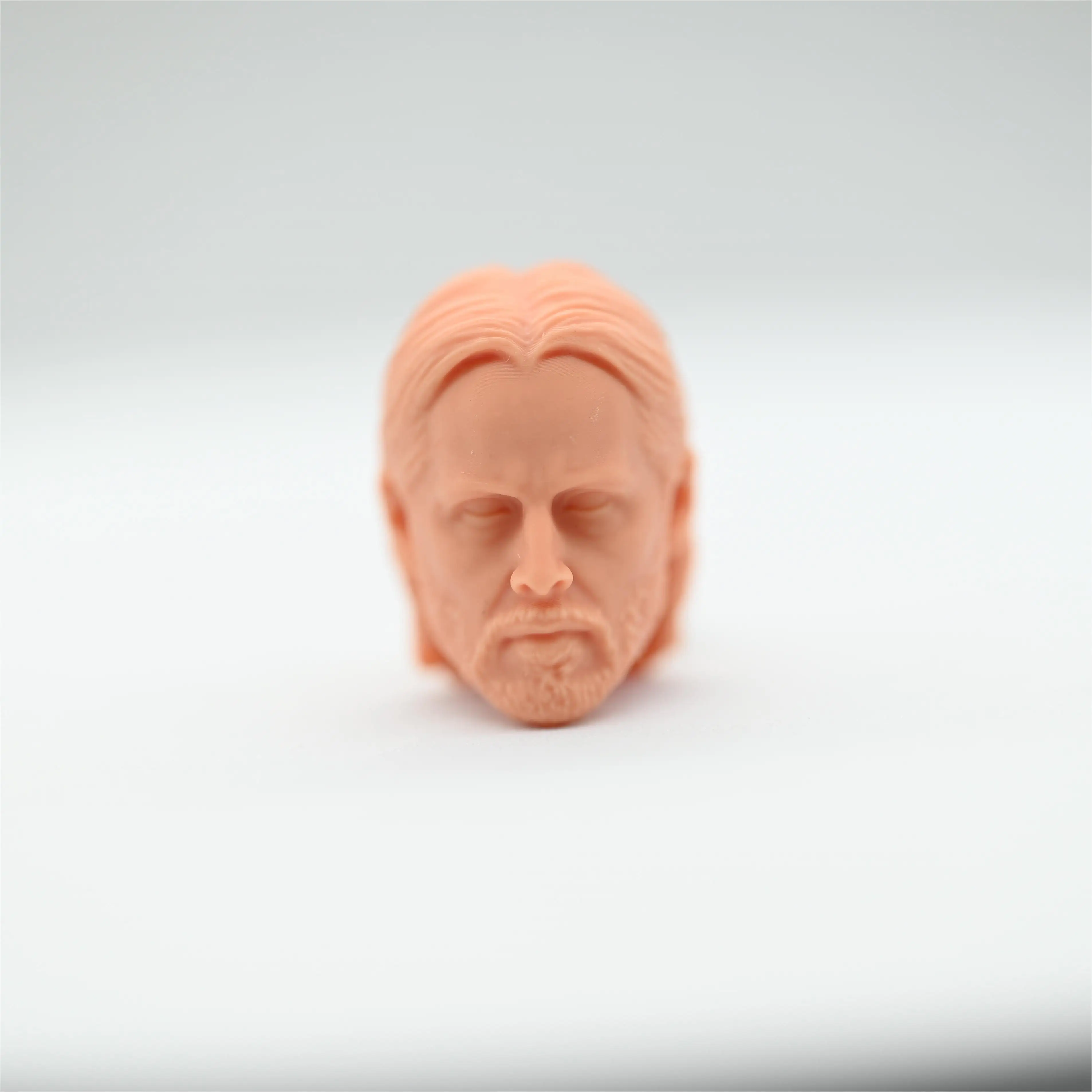 

HL004 1/18 American Actors Male Solider Head Carving 3.75 Inch Unpainted Model for Collection