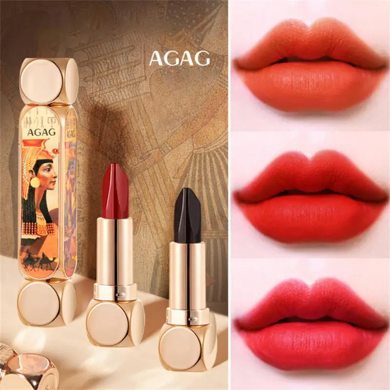 

Non-stick Cup Lipstick Set Multi-functional Moisturizing 6 Vibrant Shades Double-ended Design Waterproof Sexy Lip Makeup Matte