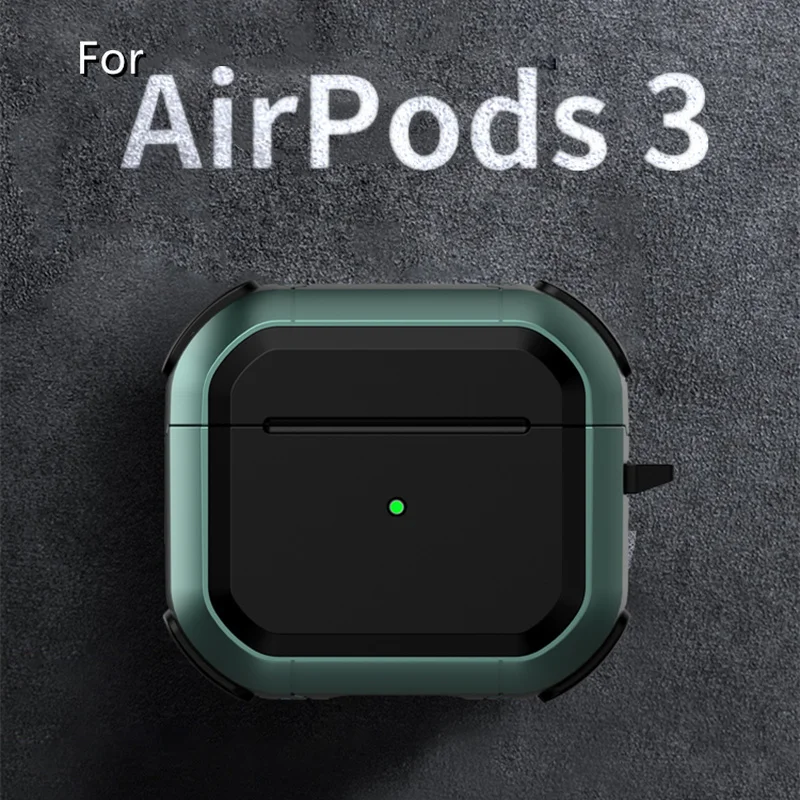 

Pods 3 Case Luxury Protective Earphone Cover for Apple Air Pods 3 Airpods3 Anti-Fall Cases on Airpods 3 Shockproof Wrap Fundas