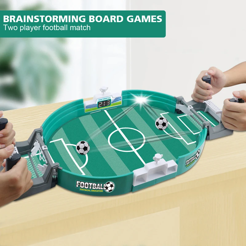 

Настольная футбольная игра для детей настольный футбол Интерактивные Интеллектуальные мини-игры для игры в футбол для родителей и детей