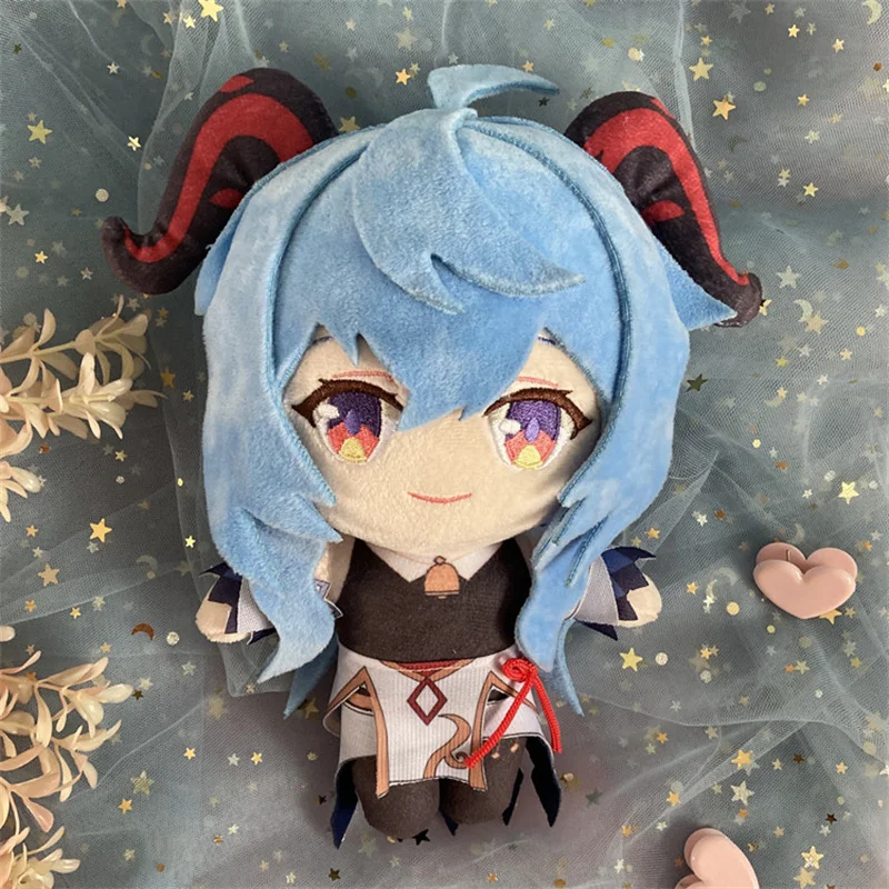 

Anime Game Genshin Impact Ganyu Plush Doll Pillows Cosplay Cartoon Props Accessories
