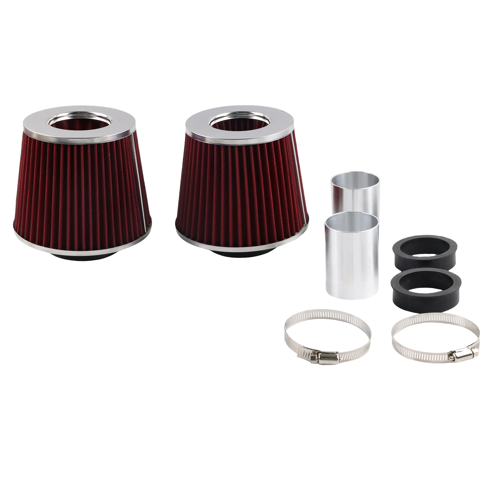 

Комплект впускного воздушного фильтра с двойным конусом Twin Turbo N54 3.0 подходит для воздушных фильтров BMW 135i 335i 535i E90 E91 E92 z4 e60 2,25 дюйма