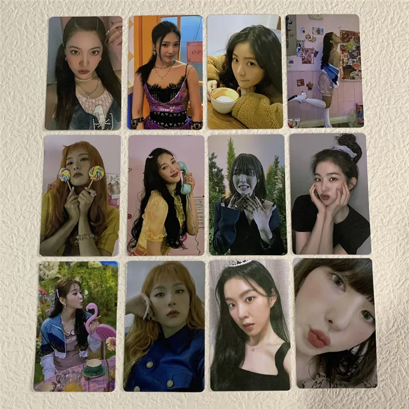 5 шт./компл. группа KPOP красный бархат Queendom Фотокарточка односторонняя открытка