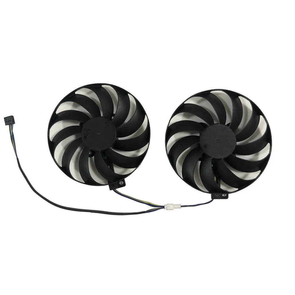 

2Pcs/Set 95MM(100MM) 4Pin Cooler Fan T129215SU For ASUS RX5600XT 5700 5700XT DUAL EVO OC Video Card Can Replace PLD10010S12HH