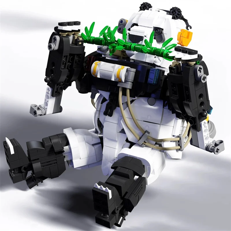 

1348PCSPanda Modell Bausteine Kompatibel U0117 beвафельный Swat панда Зигель головоломка geburtzeug