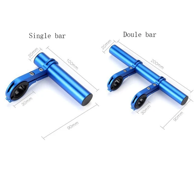 Aluminum Alloy Multi-Function Bicycle Extension Frame Single/Double Rod Bicycle Accessories Expansion Bracket Bicycle Handlebar 5