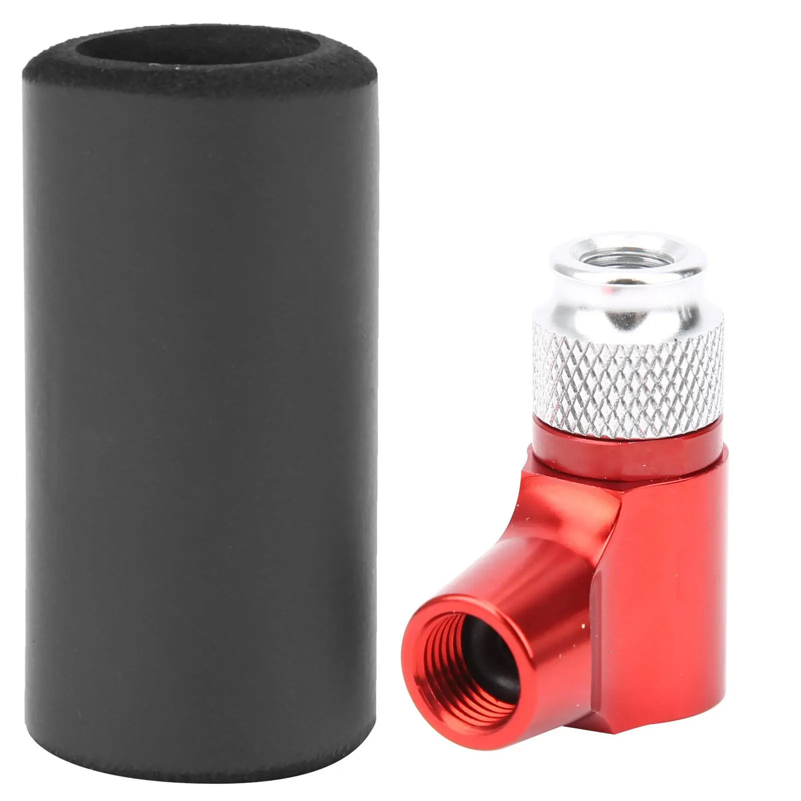 Портативный мини-насос для велосипедных шин CO2 с губчатой втулкой - удобные