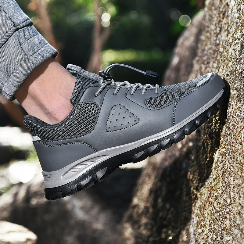 Модная повседневная обувь для пары Мужские кроссовки на плоской подошве со