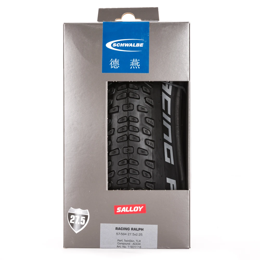 SCHWALBE RACING RALPH 27.5X2.25 Perf TwinSkin TLR ADDIX 11601116 bicycle tire of mountain bike tyre tubeless kevlar