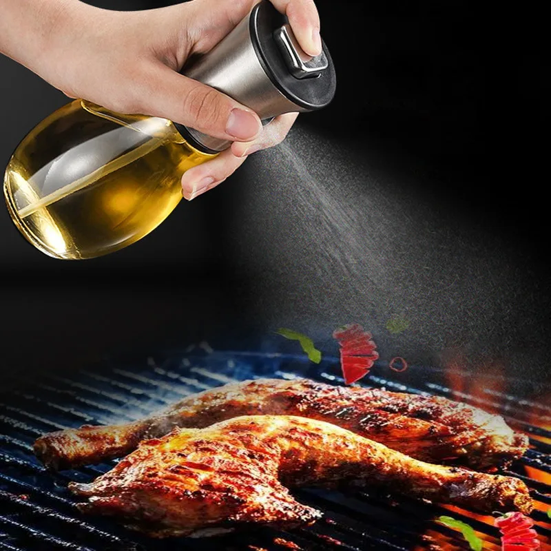 200 Мл Креативный Распылитель Масла Бутылка Из Нержавеющей Стали Кухонные Гаджеты